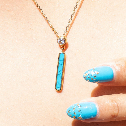 Blue Lagoon Pendant Necklace