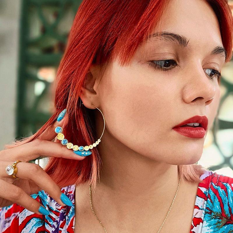 Blue Lagoon Earrings