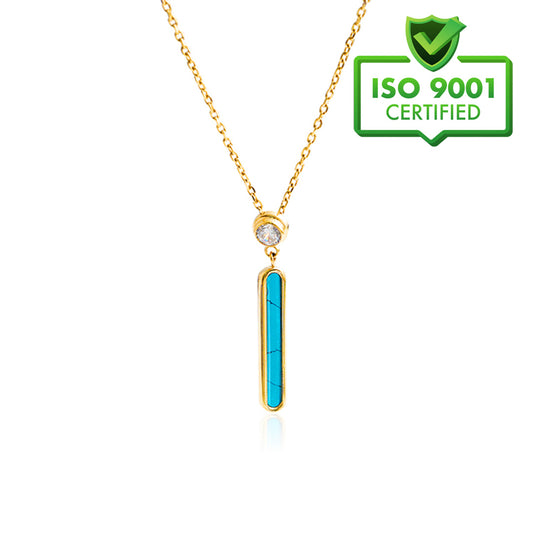 Blue Lagoon Pendant Necklace